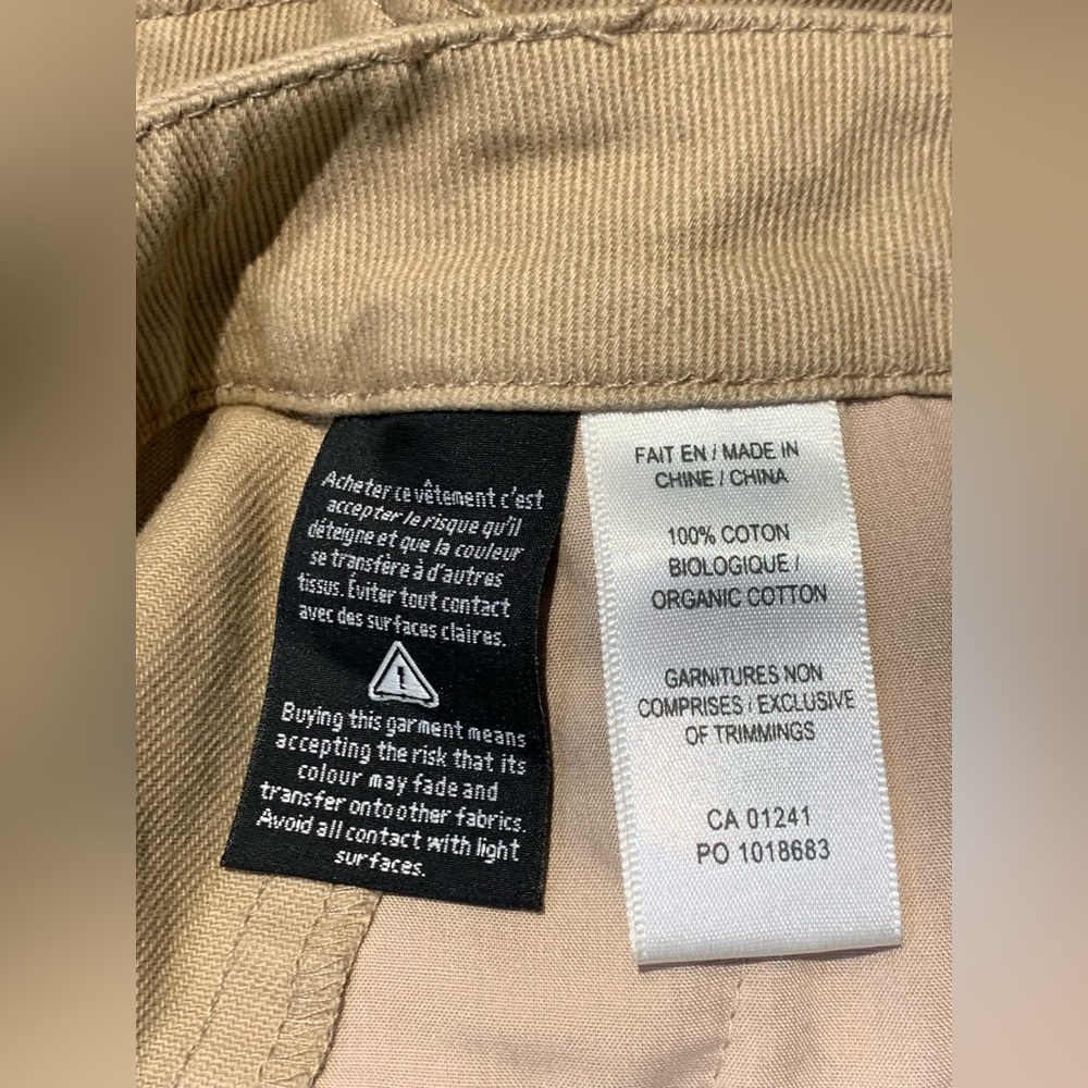 Twik Beige Cropped Carpenter Pants - Picture 8 of 9